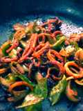 Fried Squids with onion - a chewy delight!!!