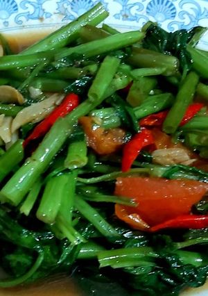 Foto resep Kangkung ala restoran