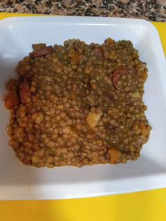 Una foto de Lentejas con Chorizo
