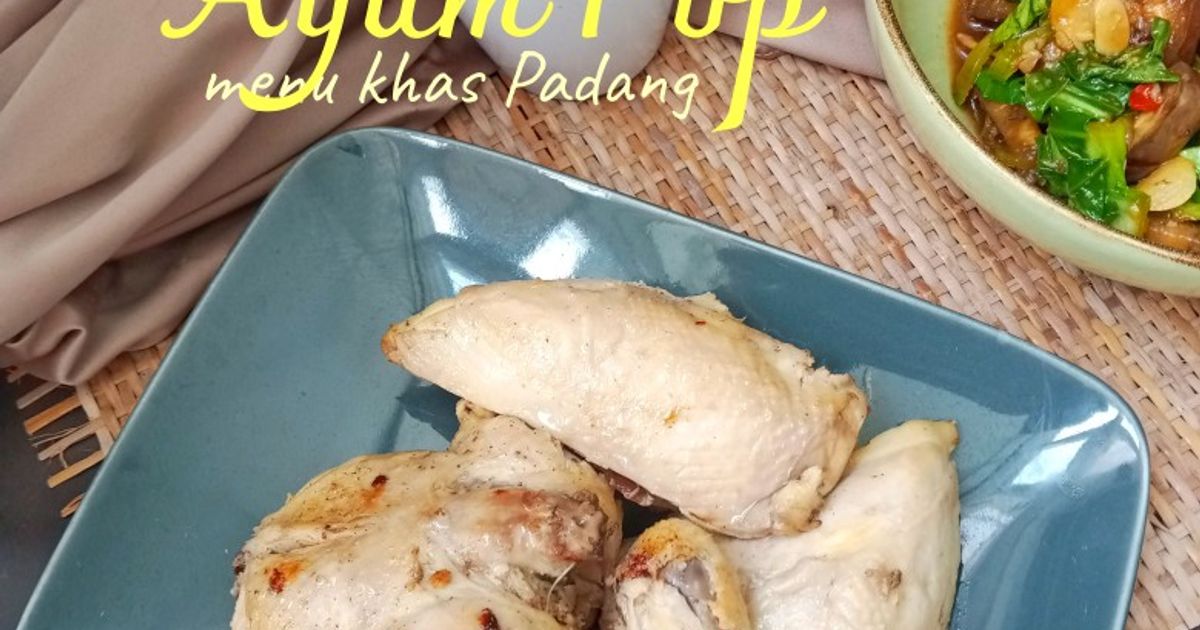 Ayam Pop (masakan khas padang)