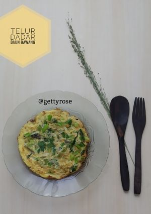 Foto resep Telur Dadar Daun Bawang