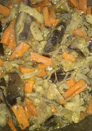 Una foto de Escabeche de berenjena