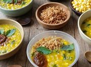 Gambar bubur manado tinutuan jagung