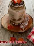Rolled Oats Tiramisu in a Jar