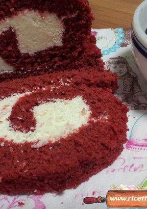 Foto di Rotolo red velvet alle rape rosse