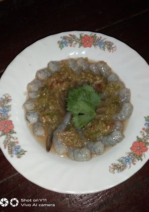 รูปของ กุ้งแช่น้ำปลา