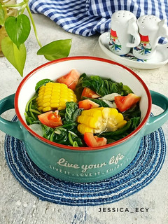 Foto resep Sayur Bening Bayam + Jagung