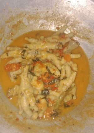 Foto resep Ceker pedas khas banyuwangi!!!!😍😍