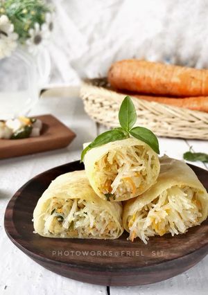 Foto resep Steamed spring rolls / lumpia basah