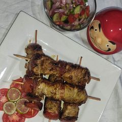 A picture of Afghani Malai Chicken Boti.