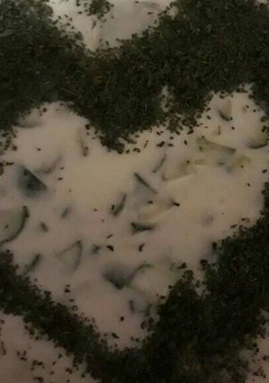 صورة لوصفة خيار بلبن 😉
