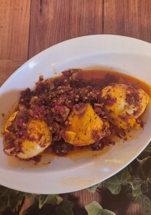 Foto resep Sambal Telur Khas Malaysia