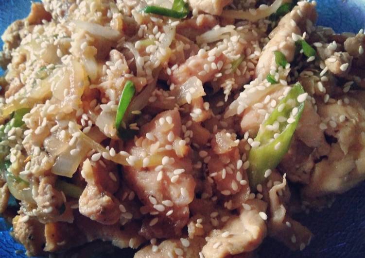 Resep Korean chicken bulgogi yang Bisa Manjain Lidah