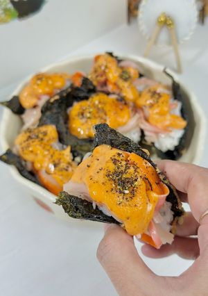 Foto resep Mini Taco Sushi Mentai ✨