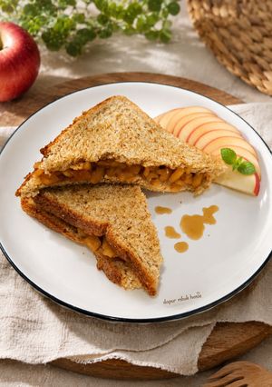 Foto resep Roti Bakar Isi Apel