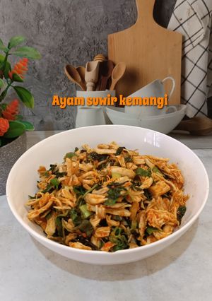 Foto resep Ayam suwir kemangi