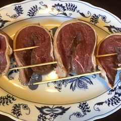 California Farm Picanha Steak from Wagyu Beef A picture of California Farm Picanha Steak from Wagyu Beef.