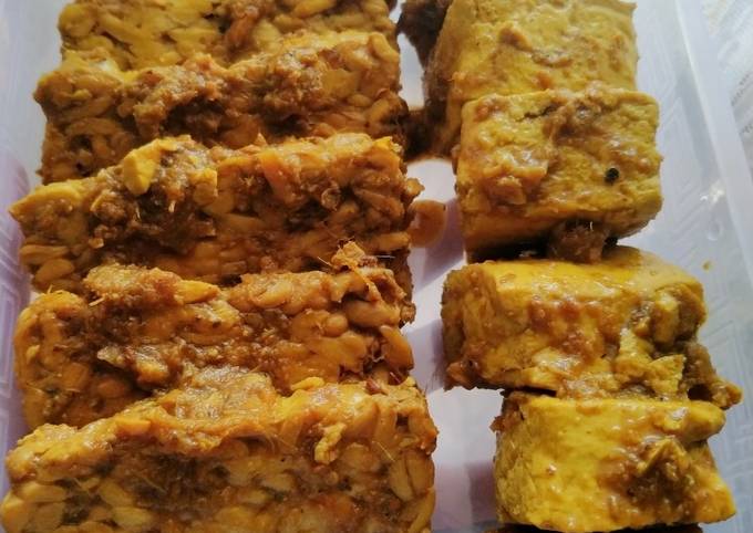 Langkah Mudah untuk Menyiapkan Bacem Tempe Tahu (Bumbu Mahmudah) Anti Gagal