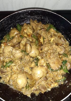 Foto resep Ati Ampela Bumbu Kuning Ga Pake Lama