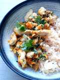 Curry de Pollo con Arroz Integral