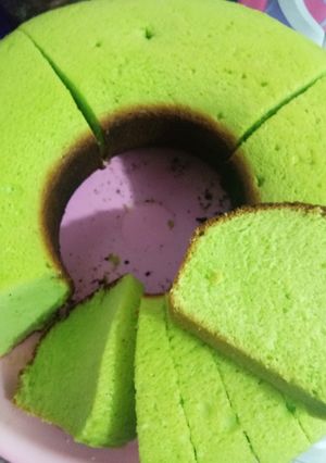 Foto resep Bolu pandan santan super lembut #5resepterbaruku#