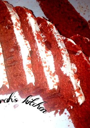 A picture of Red velvet cake.