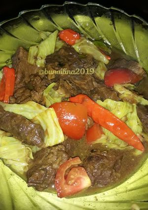 Foto resep Tongseng Daging Sapi 3 Bahan