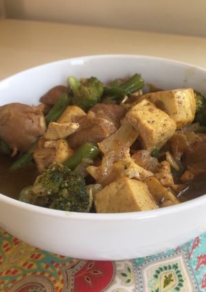 Foto resep Cah Brokoli Tahu