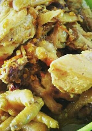 Foto resep Ceker Kuah Kuning Pedas