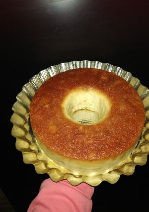 Una foto de Budín de pan