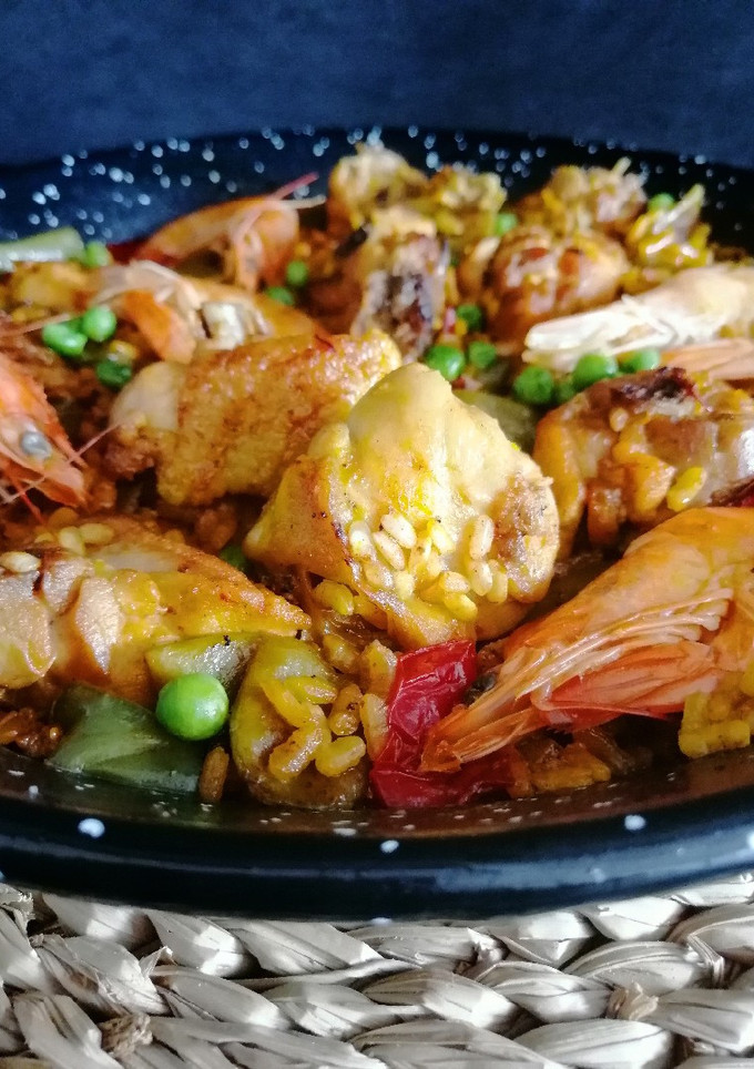 Una foto de Paella mixta