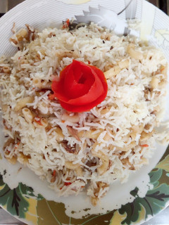 A picture of Chinese Rice (My Version).