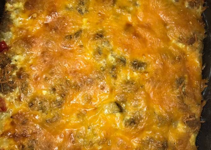 Sausage breakfast casserole