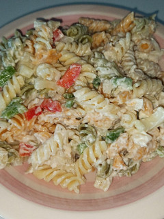Una foto de Ensalada de pasta Americana 🇺🇸🌎🗽