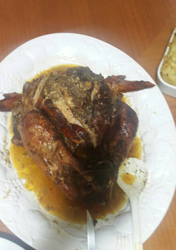 Una foto de Pavo en salsa de tamarindo