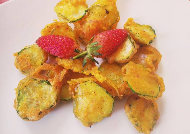 Recipe of Quick Cucumber bhajia