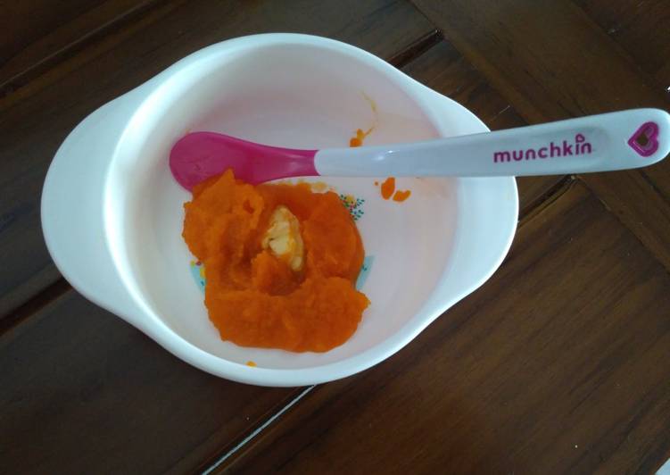 Mpasi puree butternut pumpkin