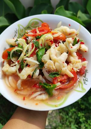 Foto resep Salad ceker tanpa tulang (🇹🇭Thailand)