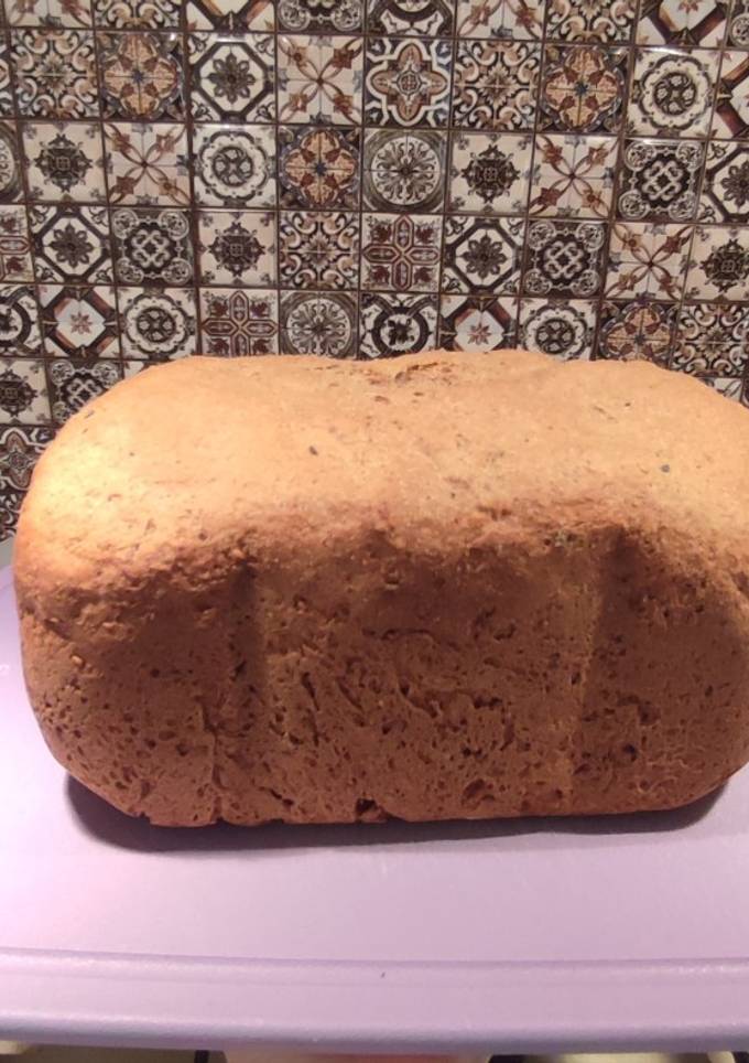 Цільнозерновий хліб в хлібопічці😋