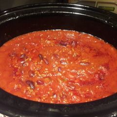 A picture of Mum's Easy Crockpot Chilli.