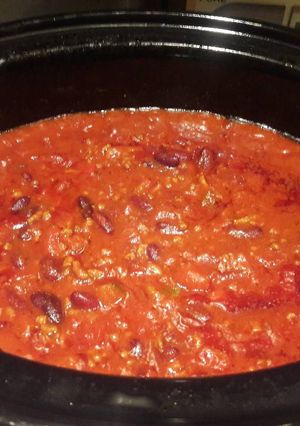 A picture of Mum's Easy Crockpot Chilli.