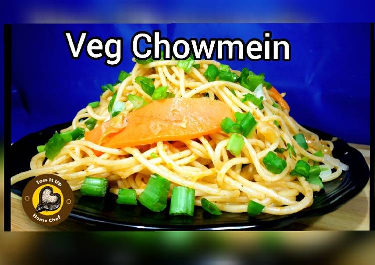 Recipe of Super Quick Homemade Street Style Veg Chowmein