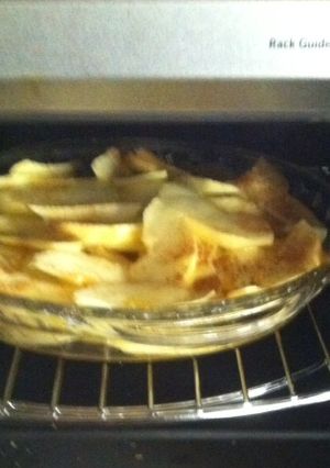 Una foto de Manzanas al horno deliciosas