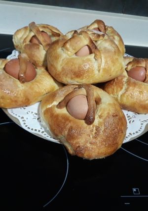 Una foto de Monas de Pascua