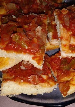 Una foto de Pizza casera