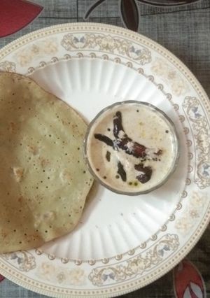 A picture of Green Gram Dosa.