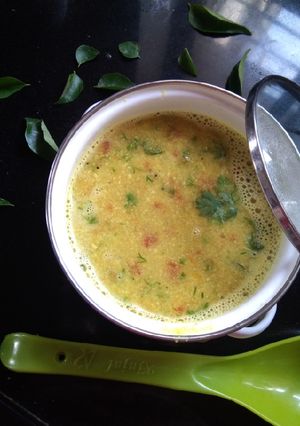 A picture of Goan dal.