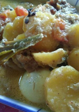 Foto resep Opor ayam dan telur
