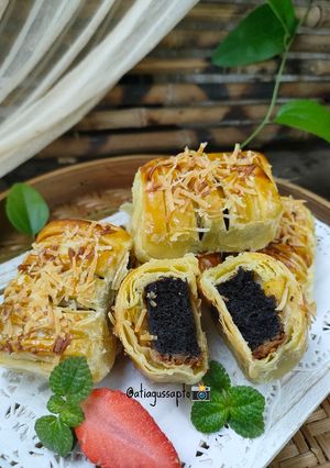 Foto resep Bolen isi Brownies, Nangka, Keju (662)