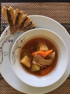 รูปของ แกงส้มผักรวม พร้อมสูตรพริกแกง